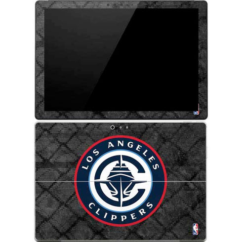 NBA Los Angeles Clippers Black Rust Surface Pro 4 Skin